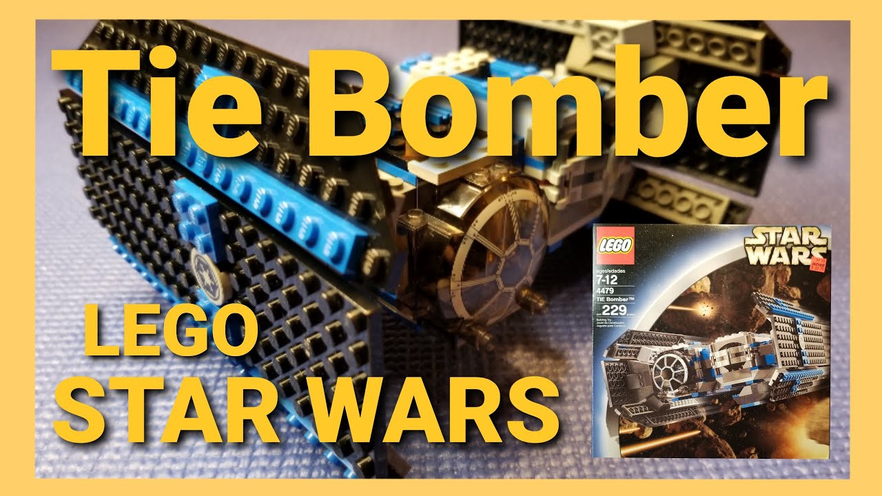 LEGO STAR WARS Build: Tie Bomber 4479 (2003) (4x) ~I still like this one better than the 2023 model