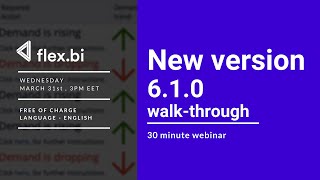 New Version 6.1.0 Walk-through Webinar