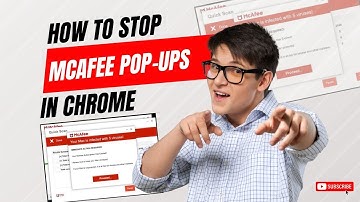 How to Stop McAfee Pop Ups in Chrome? | Antivirus Tales