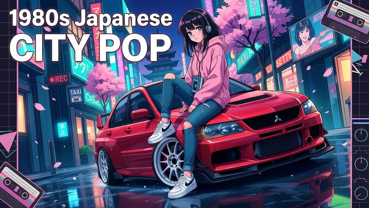City Pop Classics 80s】Neon Dreams in Tokyo | Retro Chill Mix vol
