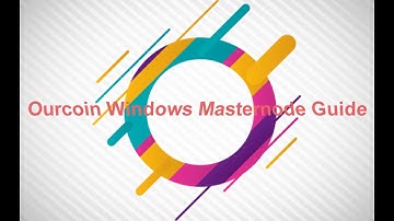 OurCoin Windows Masternode Setup Guide