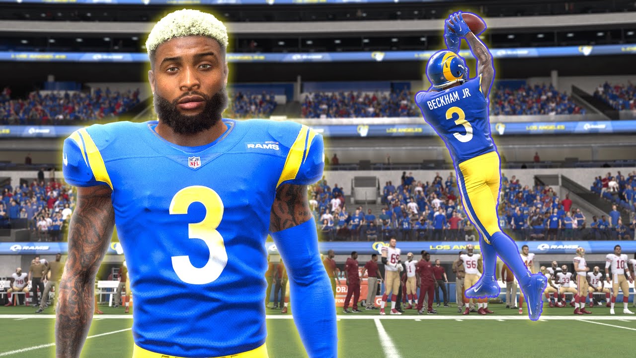 First Look at Odell Beckham Jr. on the Rams in Madden 22 YouTube