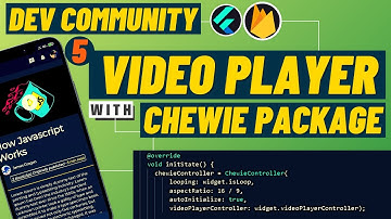 Flutter Video Player With Controls|Video Player Fullscreen|Flutter Chewie Video Player|Netflix Clone