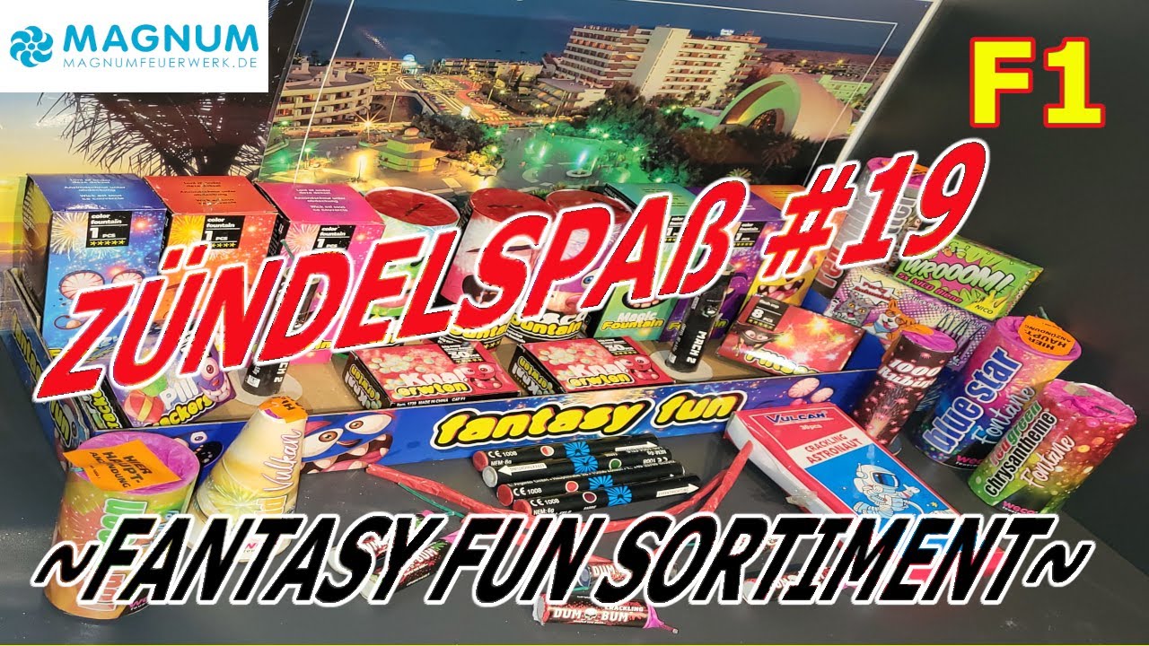 Fun Sortiment 💥F1 ZÜNDELSPAß #19 MAGNUM FANTASY FUN SORTIMENT🔥 - YouTube