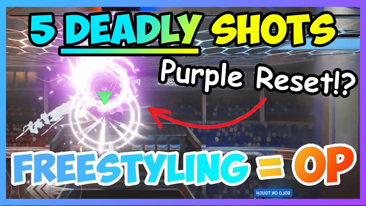 Rocket League Sideswipe 5 PRO FREESTYLE Shots Tutorial