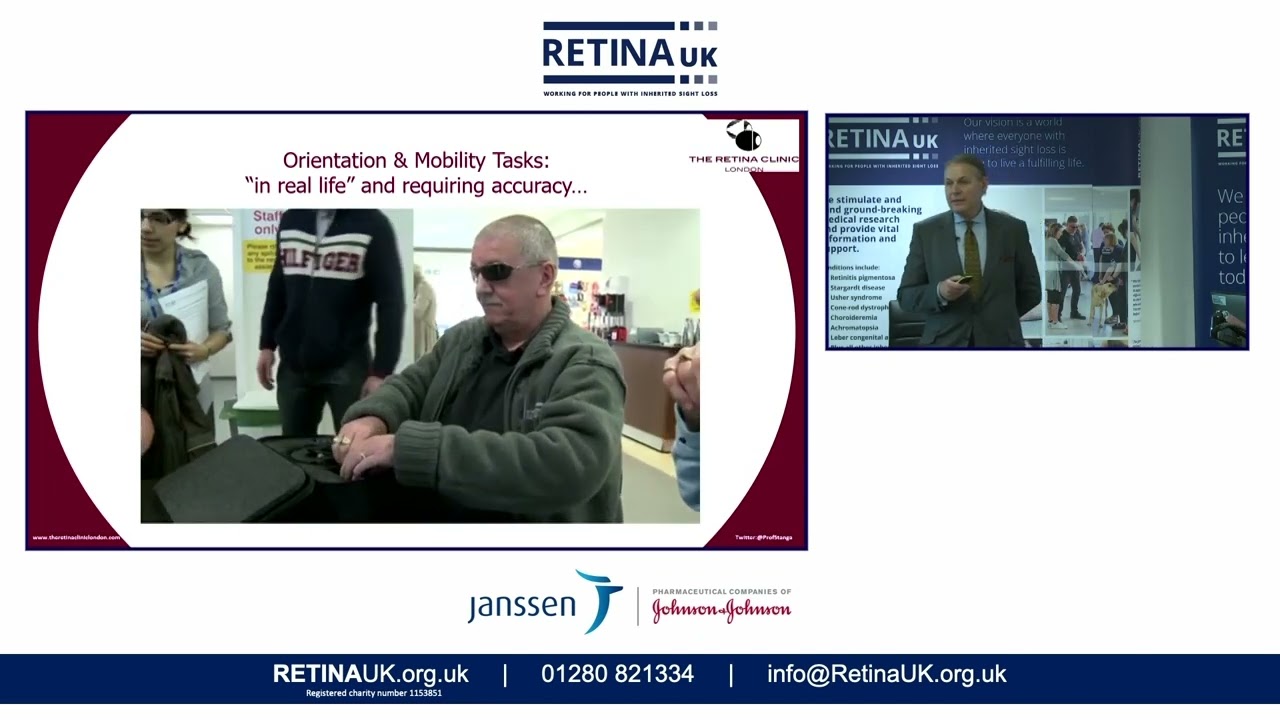 Retina UK Annual Conference 2023: Practical example of the role of synthetic implants