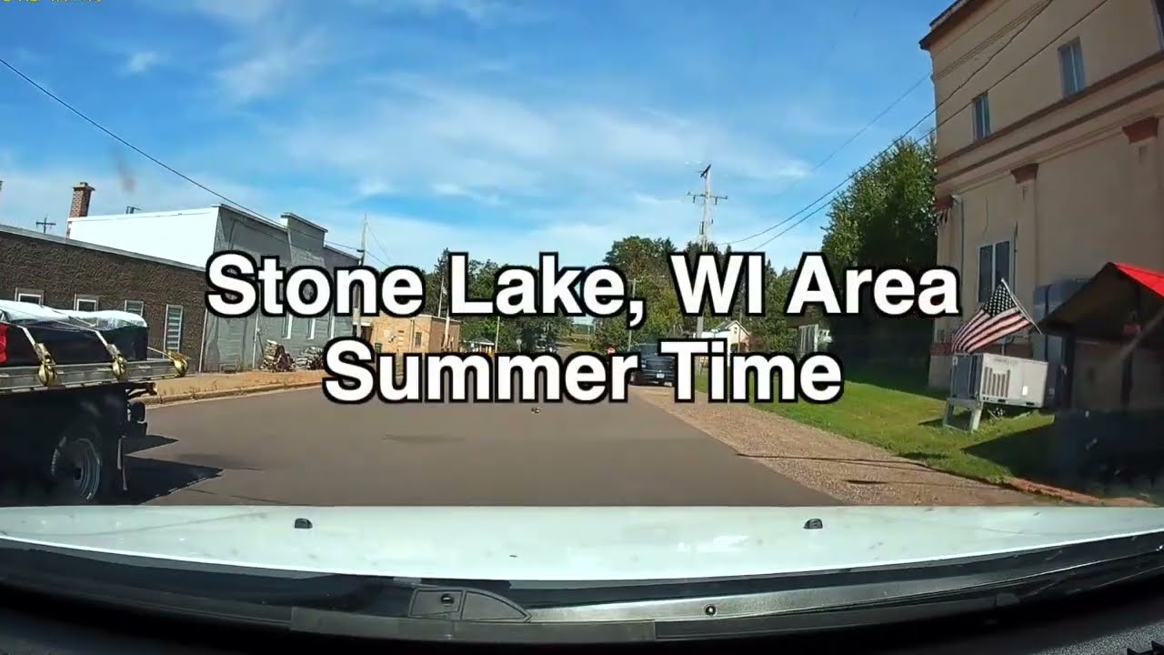 Stone Lake, WI Area (Summer Time Go Pro Footage)