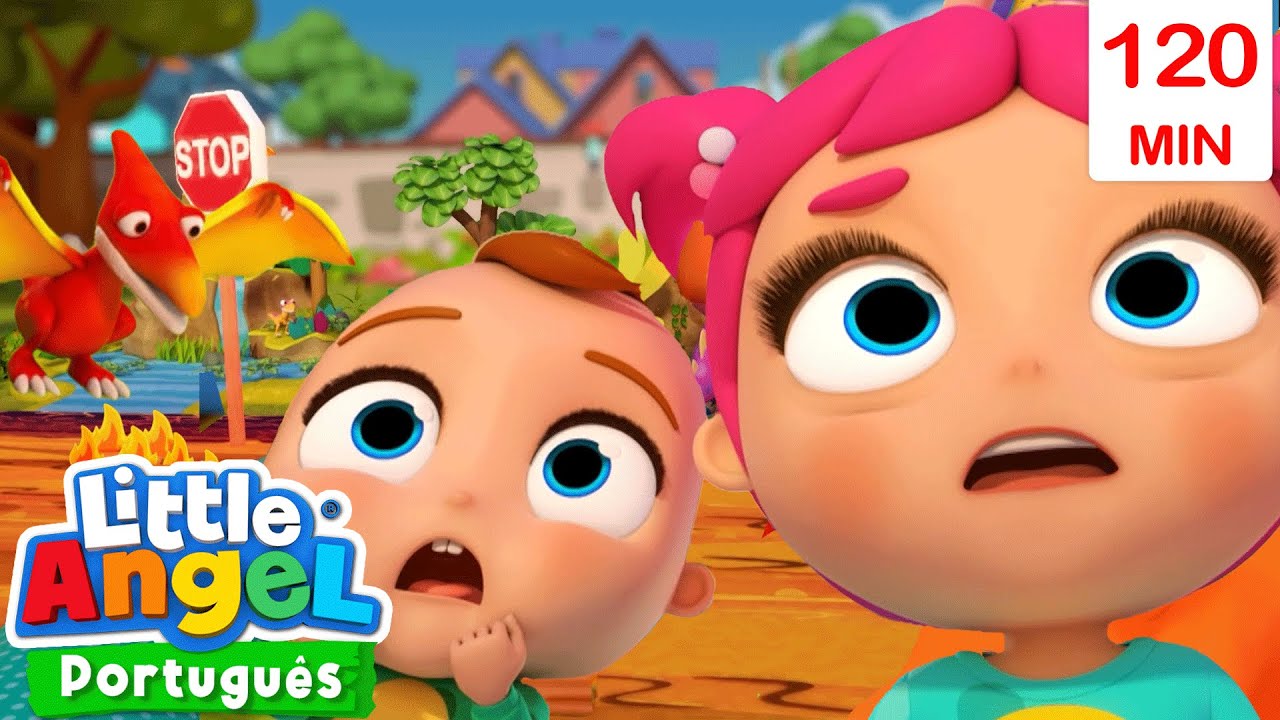 Não Pise na Lava Joãozinho | 2 HORAS de Músicas Infantis em Português 🎵 | Little Angel Brasil
