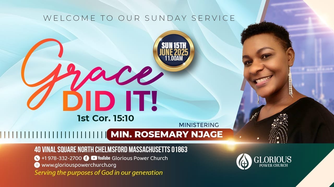 Glorious Power Church || Grace Did It