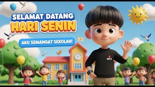 Welcome Monday | Cheerful & Educational Children's Songs | School Spirit with NKVV 🎒☀️