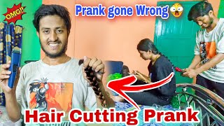 Hair Cutting Prank On My Girlfriend || She Cried || Prank On ...
