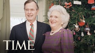 Former First Lady Barbara Bush Dies At Age 92 With Her Husband George H.W. Bush At Her Side | TIME