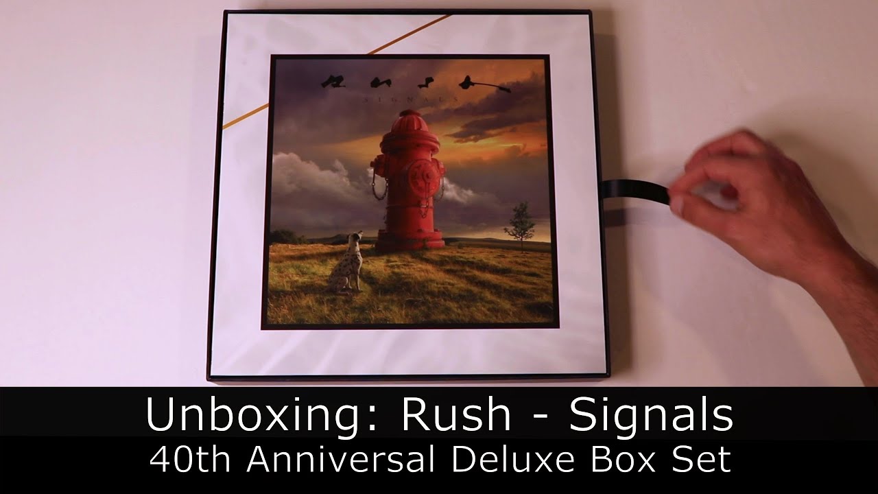 Unboxing: Rush - Signals 40th Anniversary - Including Entire