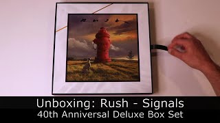 Unboxing: Rush - Signals 40th Anniversary - Including Entire Book, All Prints, All Discs