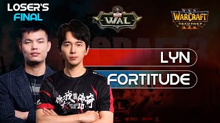 Warcraft All-Star League: ФИНАЛ | Lyn - Fortitude: Warcraft 3 Reforged | Патч 1.36.1