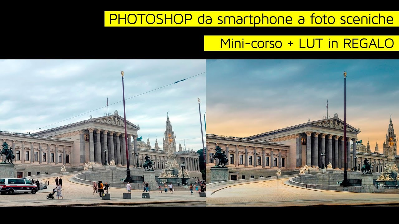 Photoshop da Smartphone a Foto Sceniche - Mini corso + LUT in Regalo