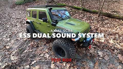 SCX6 ESS Dual Sound System