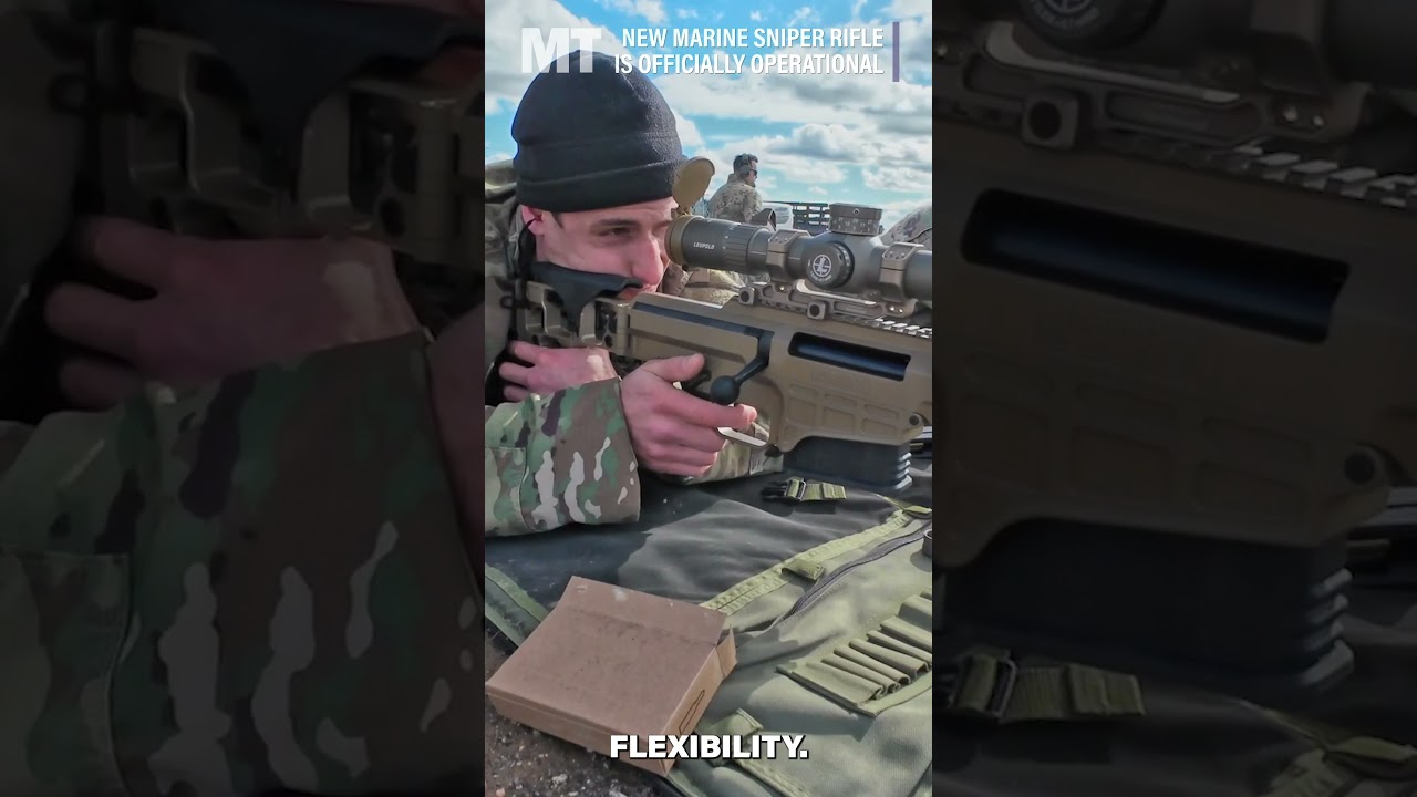 Новая снайперская винтовка Корпуса морской пехоты официально принята на вооружение