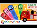 Toddler Learning Video | COLOR CREW | Songs, Magic &amp; Much more | 3 Hours Compilation | BabyFirst TV