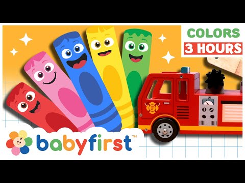 Toddler Learning Video COLOR CREW Songs Magic Much More 3 Hours Compilation BabyFirst TV 
