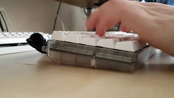 Gateron Clear GH60 Satan Dampened Build Sound