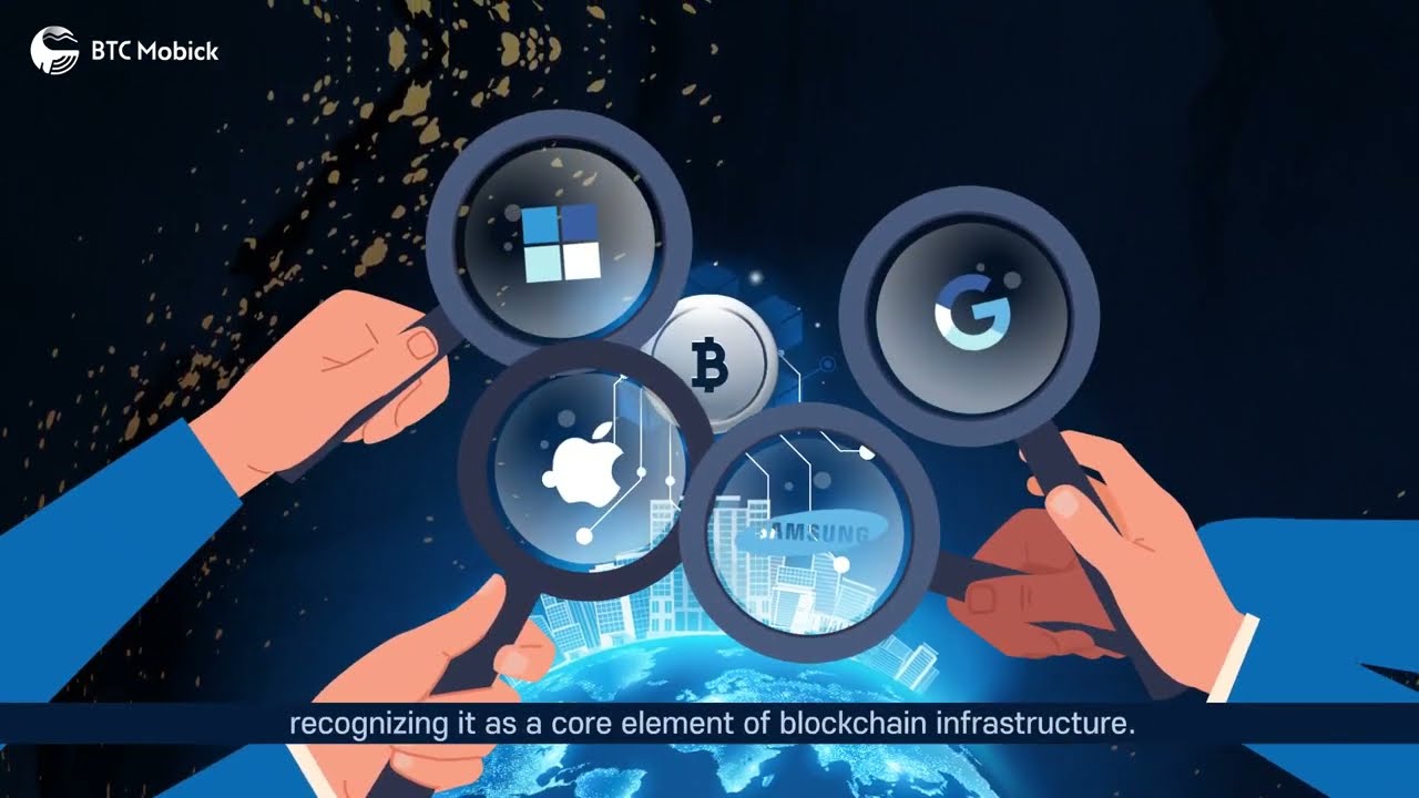 기업형 블록체인 비트모빅을 영어로 설명하는 영상 - Mobick 마이너 갤러리