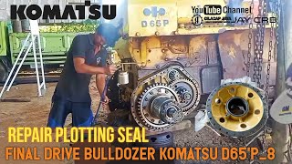 komatsu Repair Plotting Seal Final Drive Bulldozer Komatsu D65p 8cilacapjaya