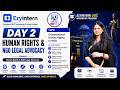 Day 2: Constitutional Human Rights in India | EzyIntern UGC Internship Program