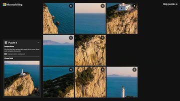 AI Solves Microsoft Bing Slide Puzzle  (ASMR)