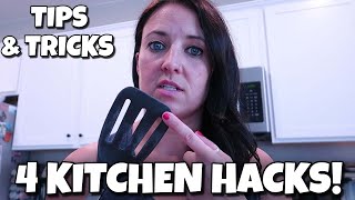 4 Kitchen Hacks! 📍 How To With Kristin by How To With Kristin 1,722 views 3 years ago 3 minutes, 59 seconds