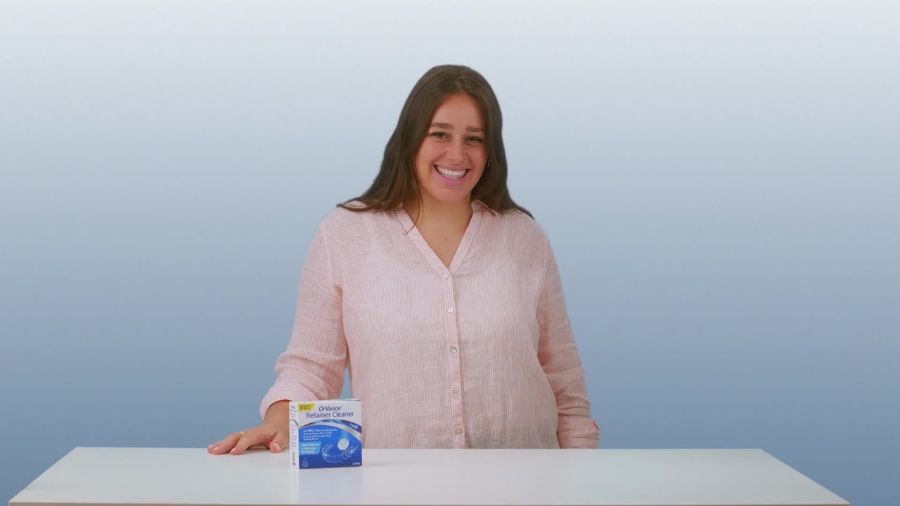 OrVance Retainer Cleaner Keeps Retainers Clean