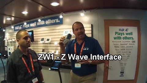 Z-Wave wireless Home Automation Remote Control by URC