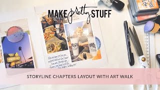 STORYLINE CHAPTERS LAYOUT WITH ART WALK