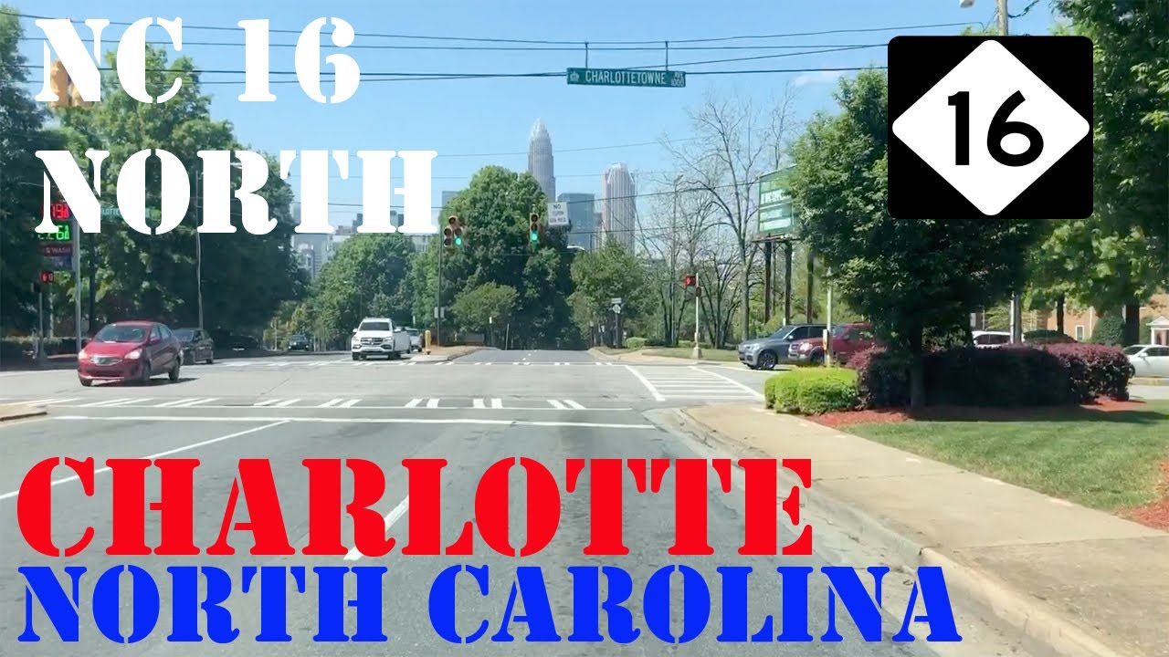 NC 16 North Waxhaw to Mountain Island Lake Charlotte North Carolina