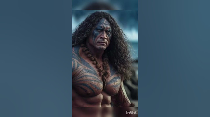 The Rock Maui - Moana Live action #moana #dwanejohnson #disney