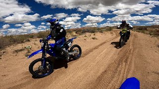 Riding Around Different Parts of Southern | Southern Rio Rancho | 2024 YZ450F