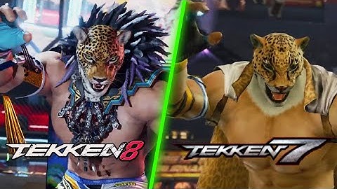 Tekken 8 VS Tekken 7 Gameplay Comparison