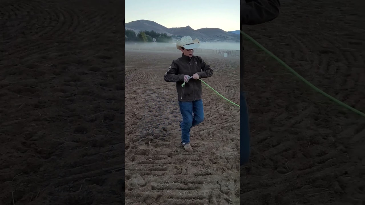 How to stretch a Classic Team Roping rope