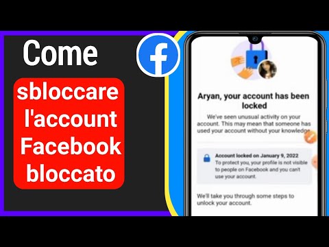 Come sbloccare l'account Facebook (2022) || Il tuo account è stato bloccato Facebook