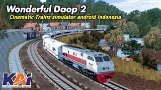 Cinematic trainz simulator android Indonesia 'Daop 2' ❗ cinematic kereta api Indonesia 2022