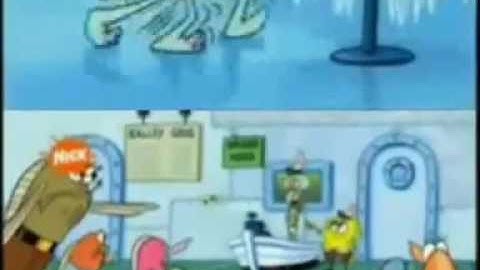 Nick germany 2009 screenbug  (krabs la mode)