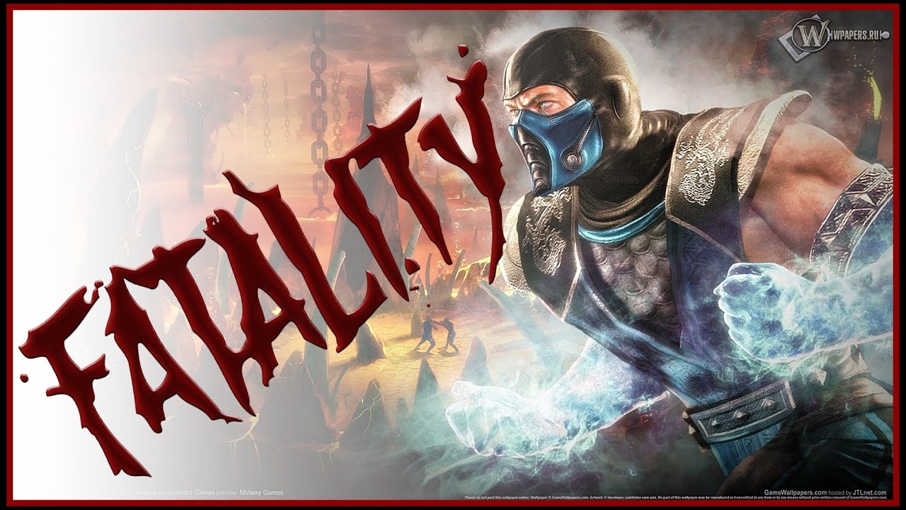 Mortal Kombat 9 : Komplete Edition, SUB-ZERO All Fatalities 1,2,3 Stage &  Babality