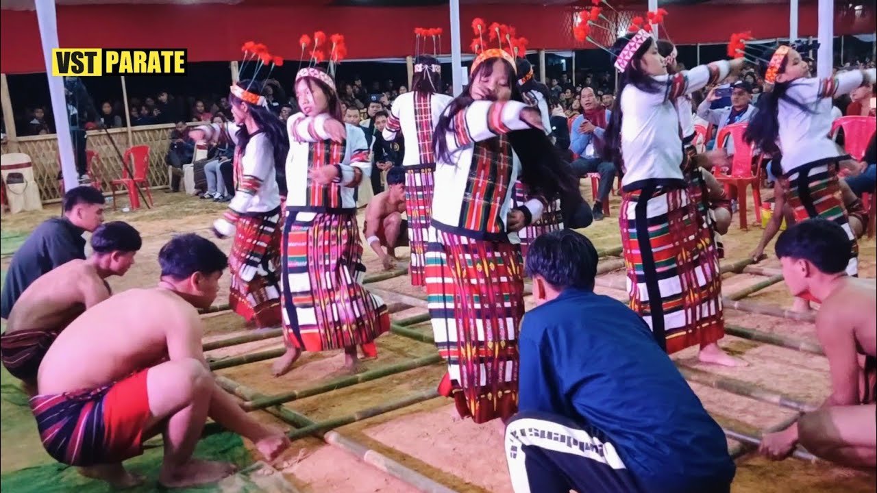 Fahrel Tâwk Lâm | Hmar Hnam Lâm | Hmar Traditional Dance | Bamboo Dance #saipum #sinlunghills 🇮🇳