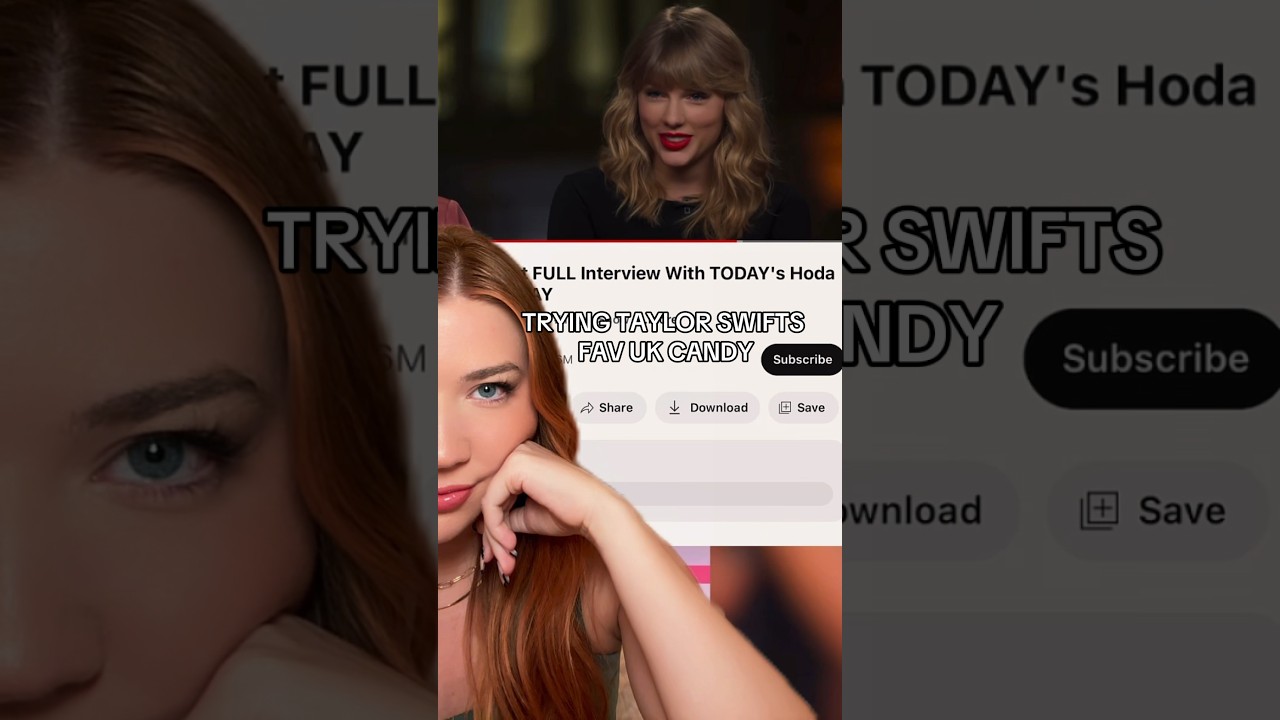 Trying Taylor Swifts fav UK candies!!