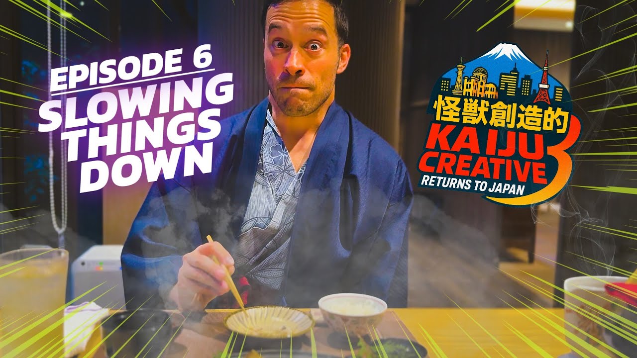 Kaiju Creative Returns to Japan - Episode 06 - Slowing Things Down - Japan Travel Vlog June 2025