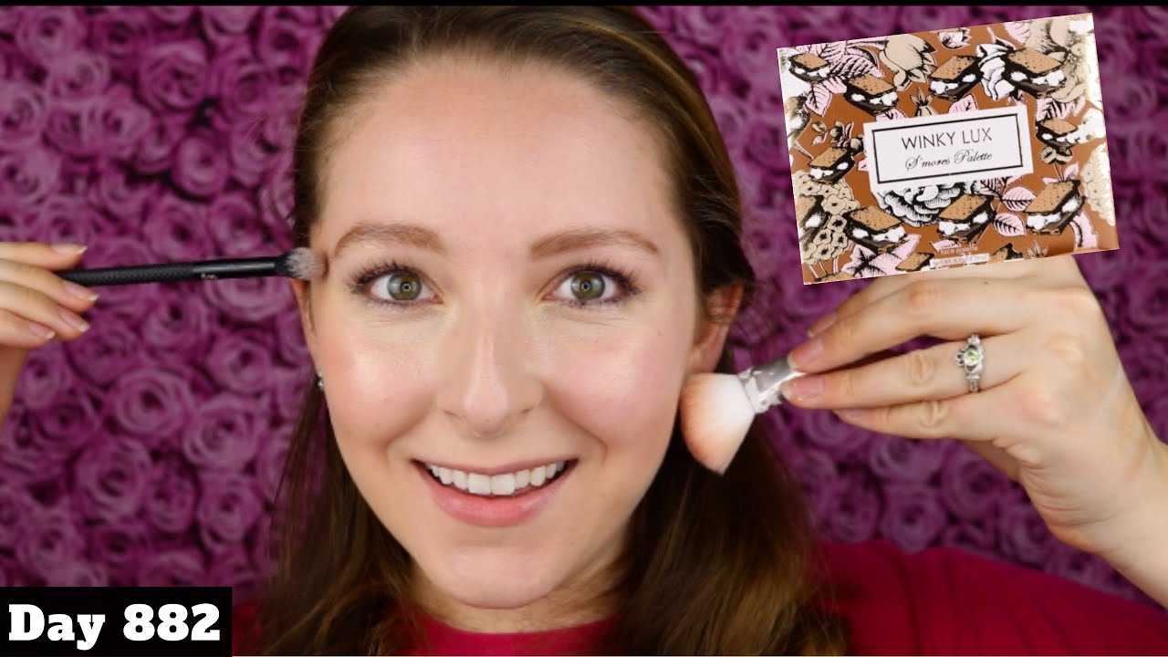WINKY LUX S'MORES PALETTE REVIEW, SWATCHES & TUTORIAL