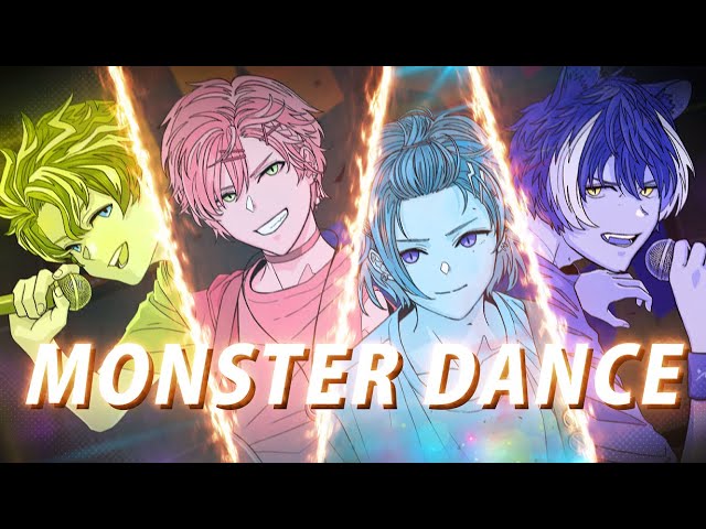 【歌ってみた】MONSTER DANCE / アステル 奏手イヅル 律可 影山シエンのサムネイル