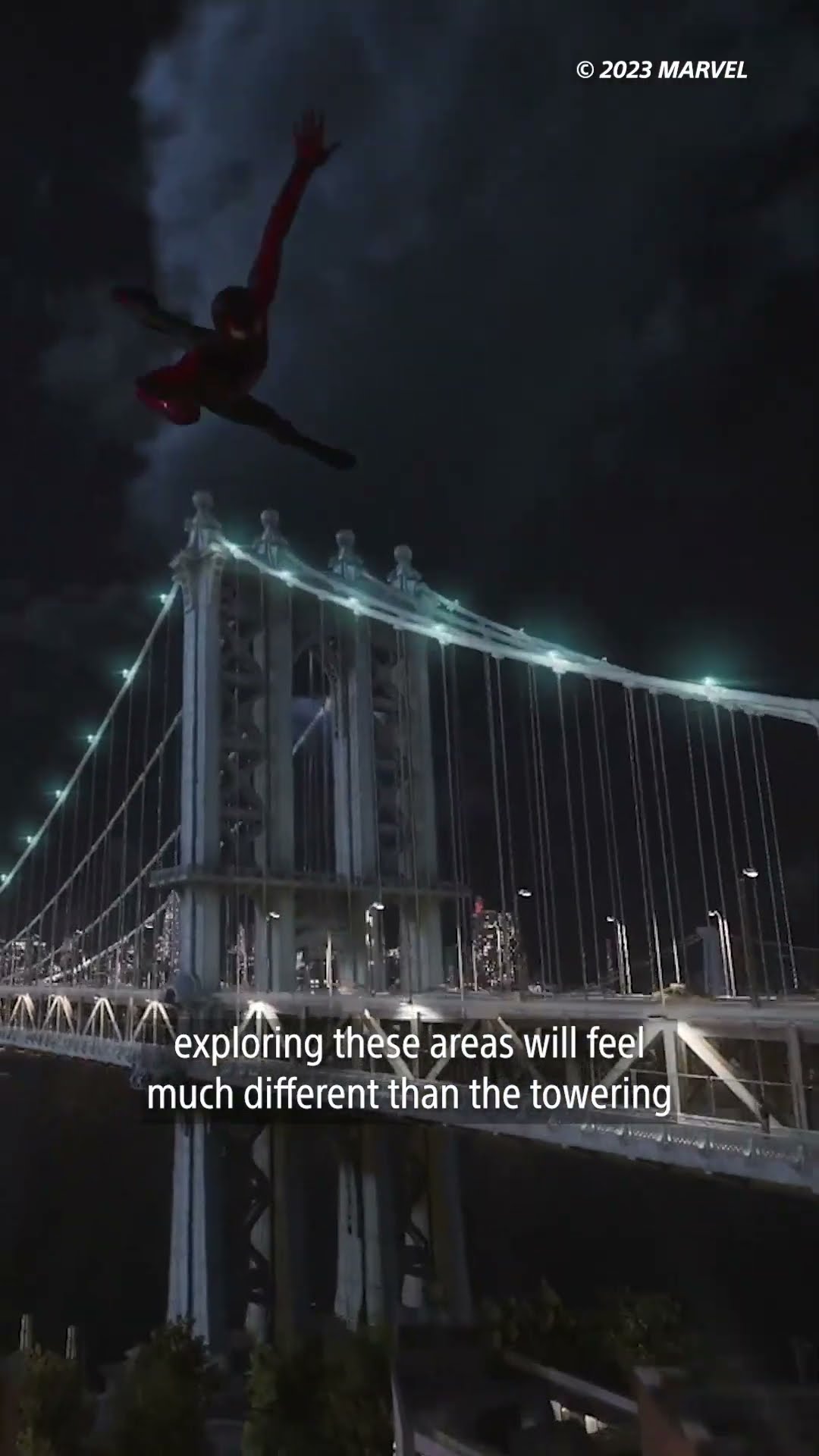 In Marvel's Spider-Man 2, the city has nearly doubled in size with the addition of Queens \u0026 Brooklyn