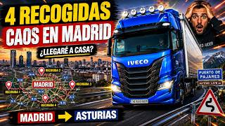 Madrid me volvió loco 😱 4 recogidas y vuelta a Asturias por Pajares