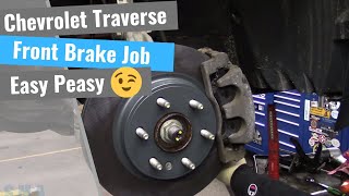 Chevy Traverse: Front Brake Job